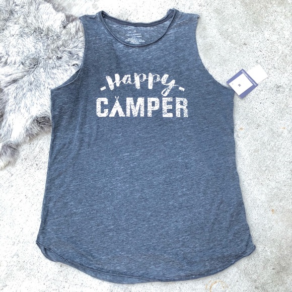 NWT Grayson Threads Happy Camper Tank Top - Picture 6 of 6